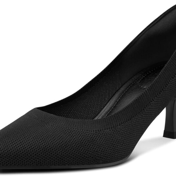 low heel black dress shoes for wedding Embellished Rhinestones Evening Heel 7